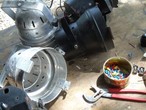 recup projecteur de scene remise en lumiere recup et factory vintage retro