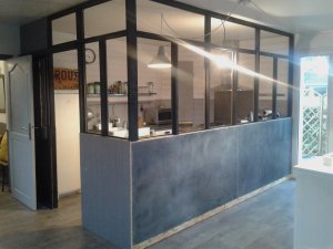 verriere cuisine bois indus retro deco zinc 6