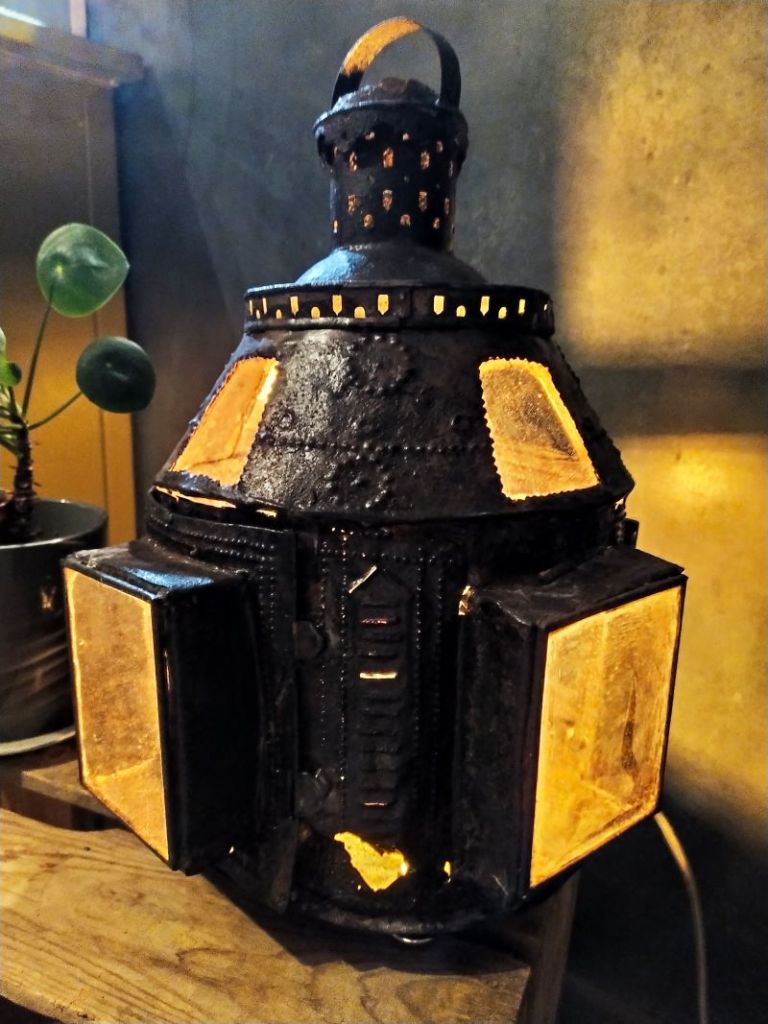 bougeoir luminaire vintage retro recyclage upcycling